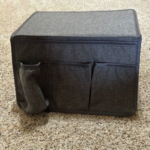 Dorm Room Bed-side storage